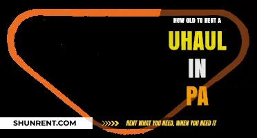 Renting a U-Haul in PA: Age Requirements and What You Need to Know