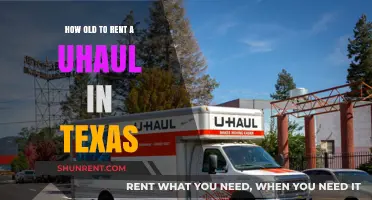 Texas U-Haul Rental Age Requirements: What You Need to Know
