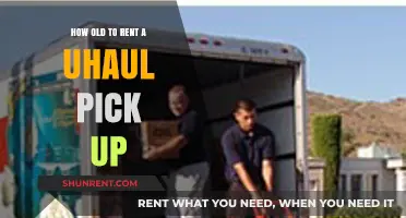 What’s the Minimum Age to Rent a U-Haul Pickup Truck?