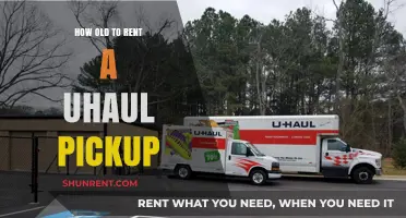 U-Haul Pickup Rental Age Requirements: What You Need to Know