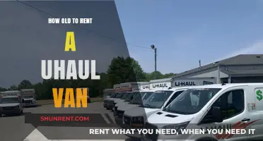 What’s the Minimum Age to Rent a U-Haul Van?