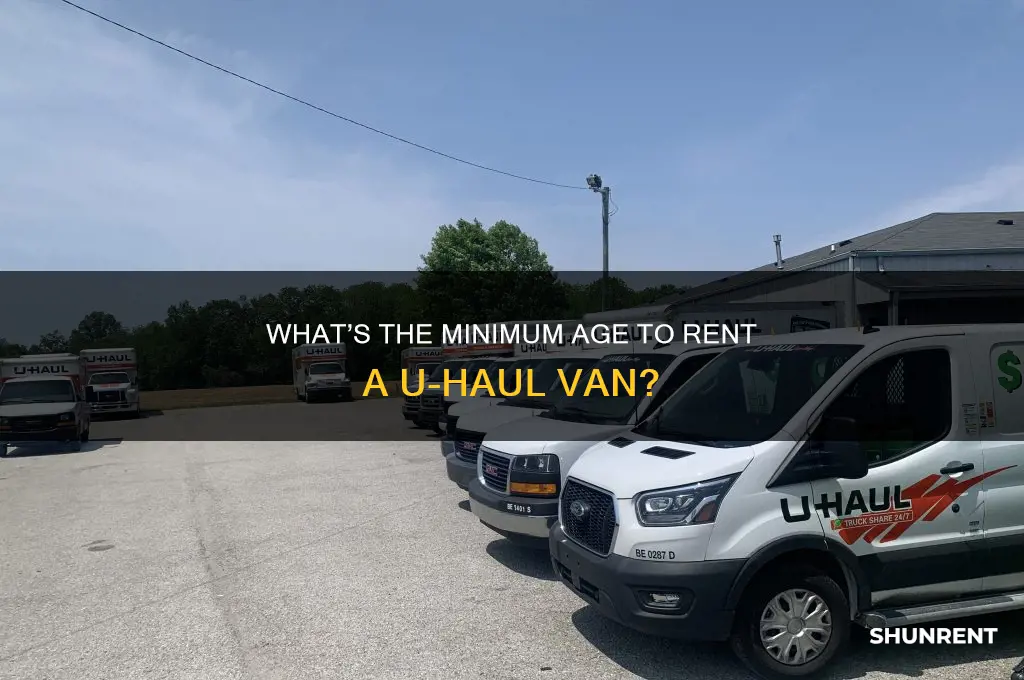 how old to rent a uhaul van
