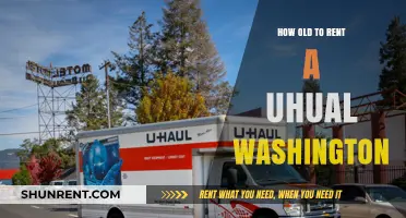 Renting a U-Haul in Washington: Age Requirements and Tips