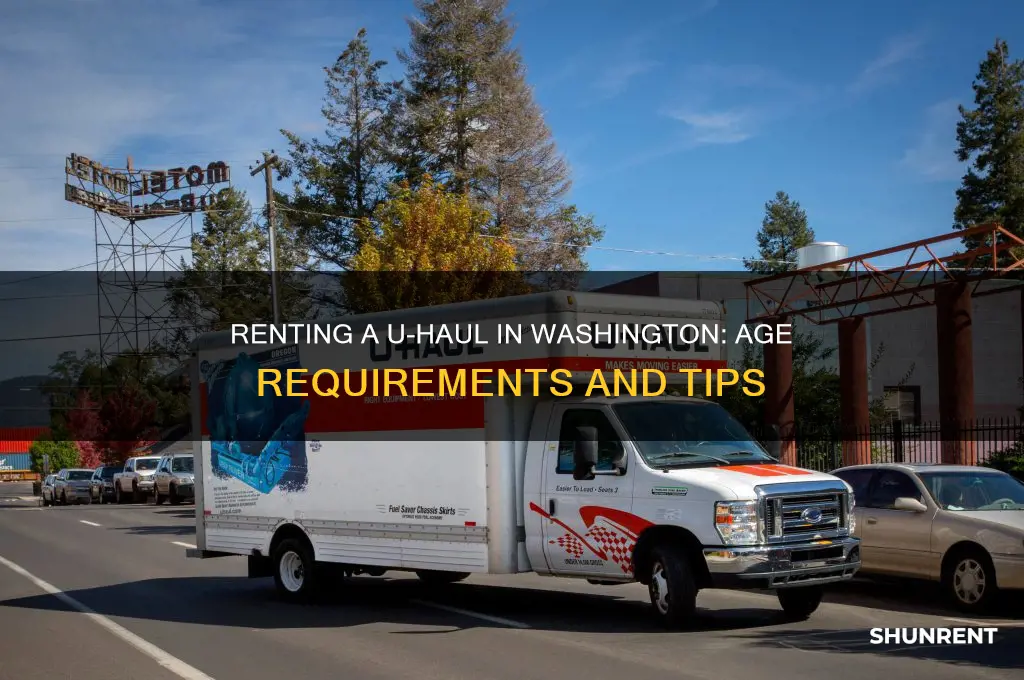 how old to rent a uhual washington