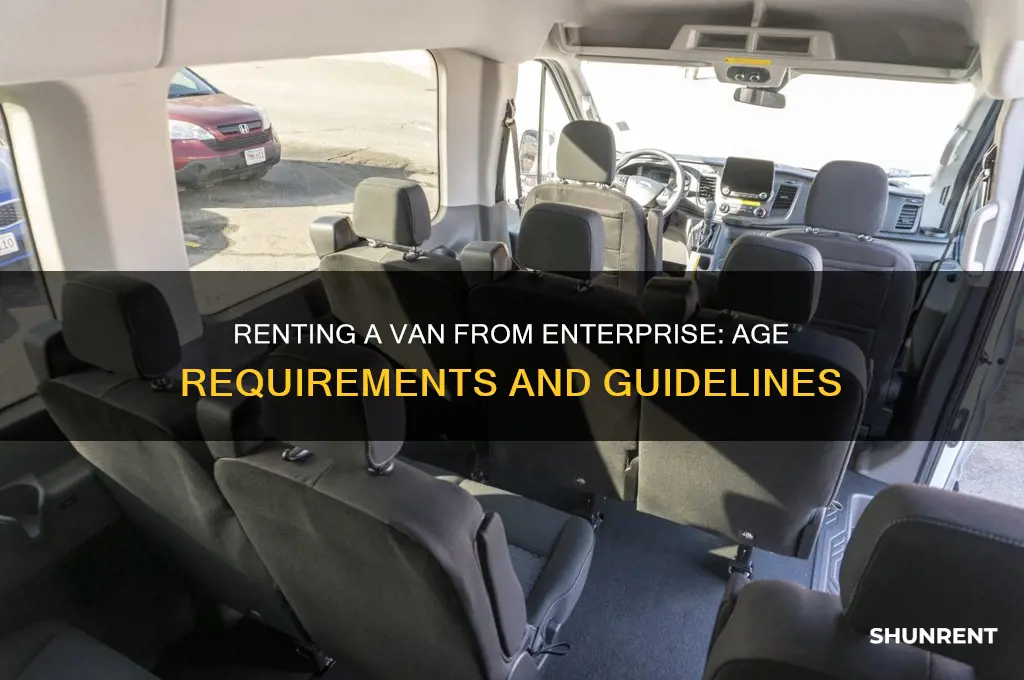 how old to rent a van enterprise