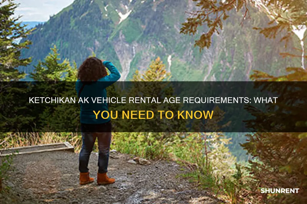 how old to rent a vehicle ketchikan ak