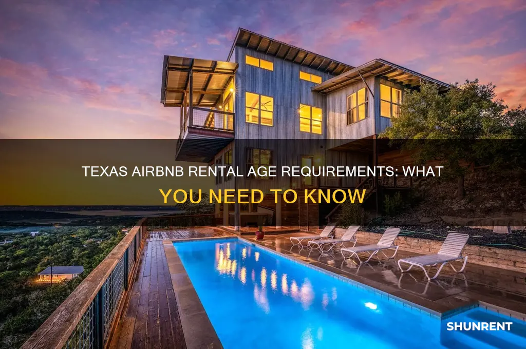 how old to rent airbnb in texas