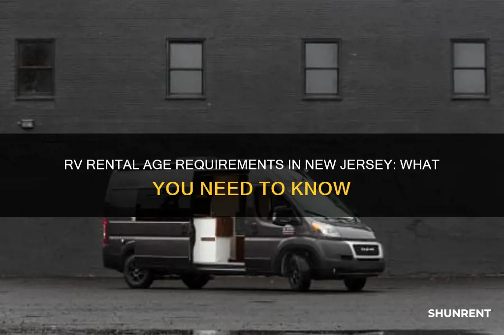 how old to rent an rv in nj