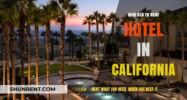 California Hotel Rental Age: What You Need to Know