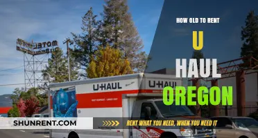 Oregon U-Haul Rental Age Requirements: What You Need to Know