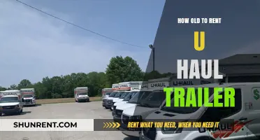 What Age Do You Need to Be to Rent a U-Haul Trailer?