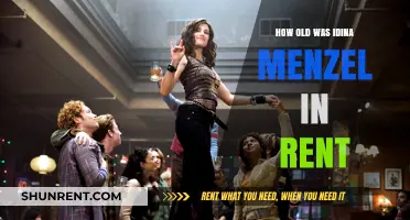 Idina Menzel's Age in Rent: A Surprising Fact Revealed