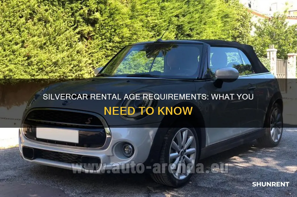 how old you have to be to rent a silvercar
