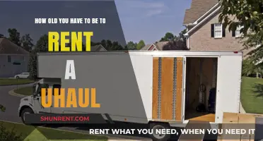 Age Requirements for Renting a U-Haul Truck