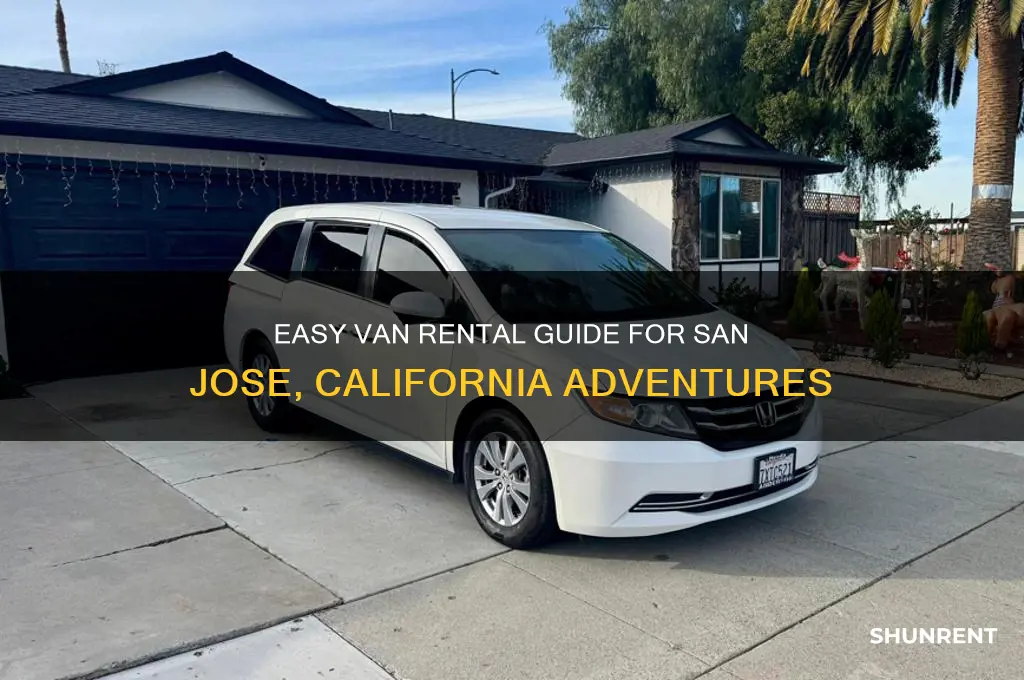 how rent a van in san jose ca