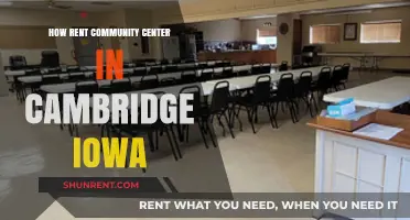 Renting a Community Center in Cambridge, Iowa: A Step-by-Step Guide