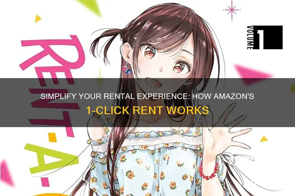 how rent with 1 click on amazon work