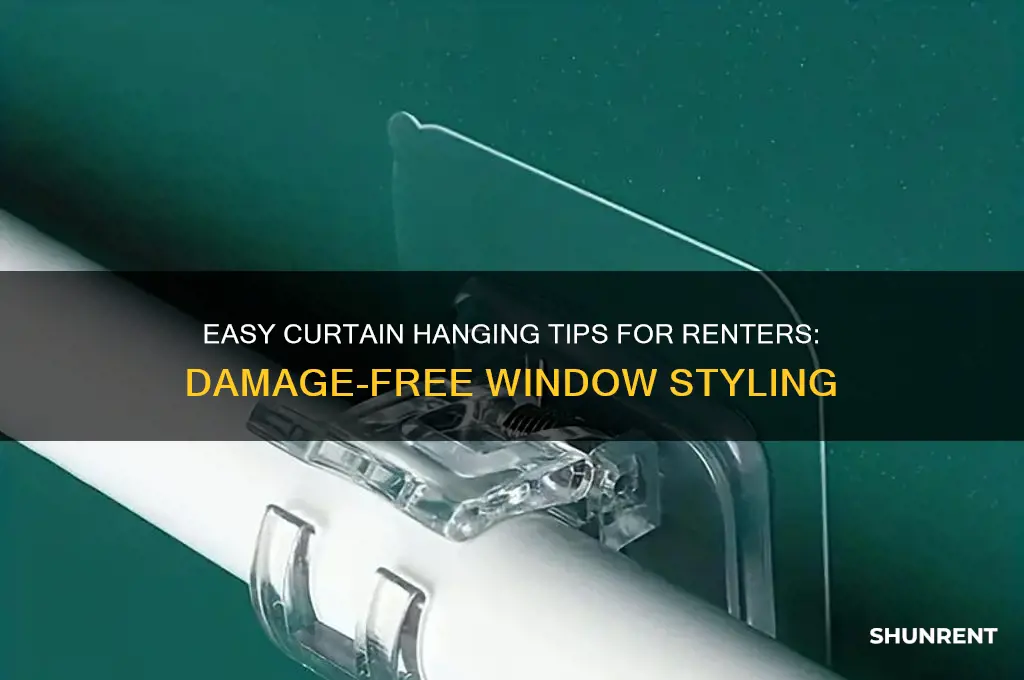 how ro hang curtains when you are renting