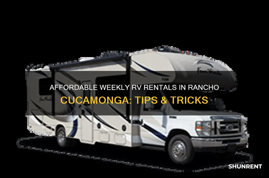 how ro rent rv weekly cheap rancho cucamonga
