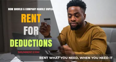 Strategies for Managing Unpaid Rent Deductions in Your Business