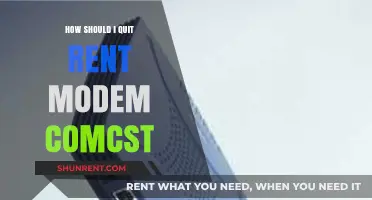 How to Quit Renting Your Comcast Modem and Save Money