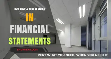 Properly Reporting Rent Expenses in Financial Statements: A Comprehensive Guide