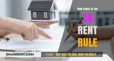 Is the 3x Rent Rule Too Strict for Renters?