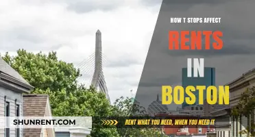 How Boston's T Stops Influence Local Rent Prices