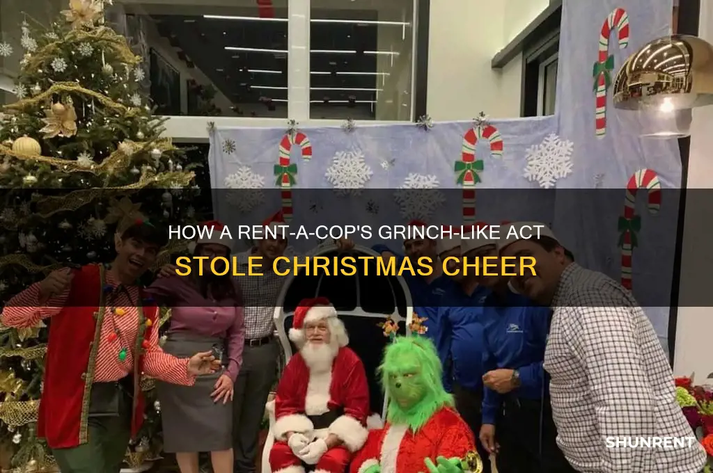 how the rent-a-cop stole christmas