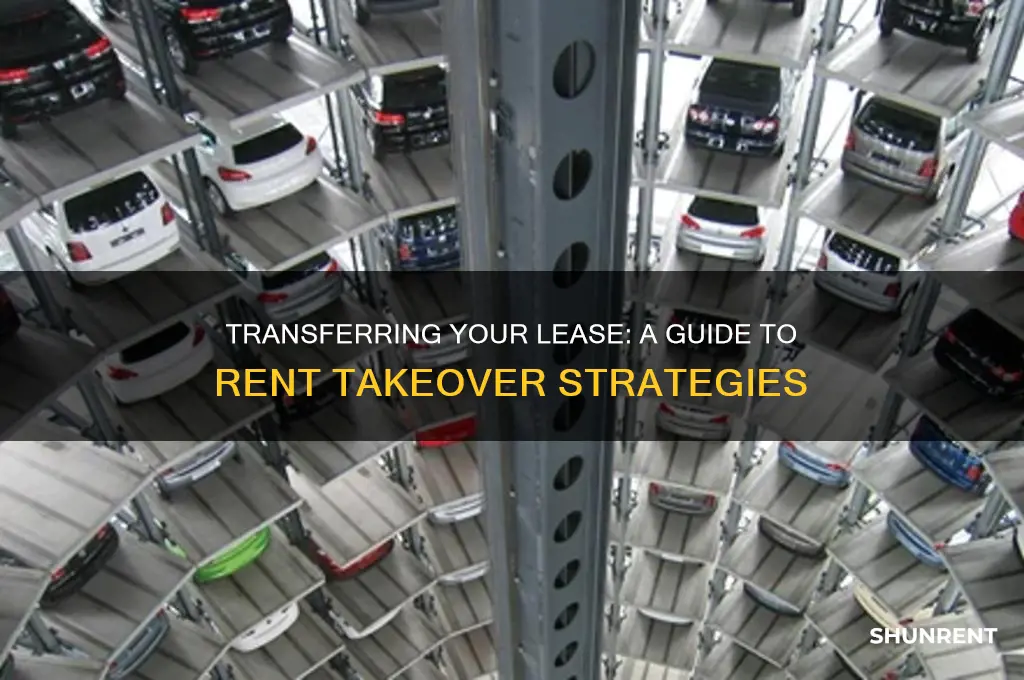 how tk have someone take over your rent