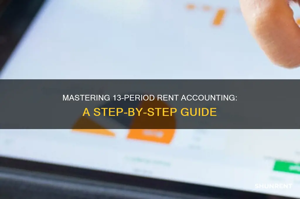 how to account for rent in 13 periods