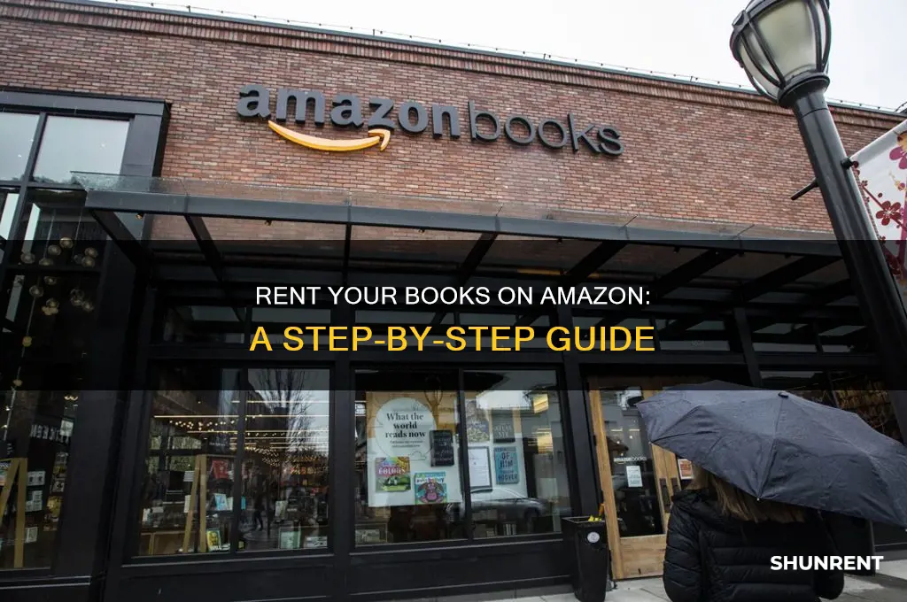 how to add a book for rent on amazon