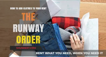 Effortlessly Expand Your RTR Wardrobe: Adding Clothes to Your Rent the Runway Order