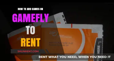 Renting Made Easy: Adding Games to Your GameFly Queue