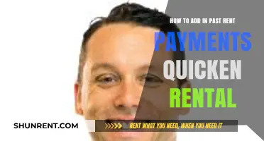 Adding Past Rent Payments in Quicken Rental Property Manager: A Step-by-Step Guide