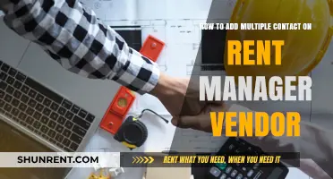 Efficiently Add Multiple Contacts to Rent Manager Vendors: A Step-by-Step Guide
