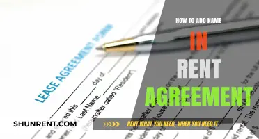 Adding Your Name to a Rent Agreement: A Step-by-Step Guide