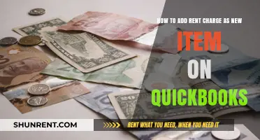 QuickBooks Guide: Adding Rent Charge as a New Item Easily