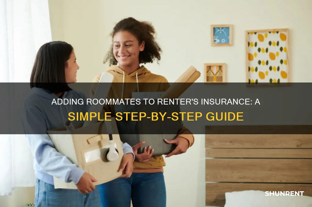 how to add roommates in renter insurnace