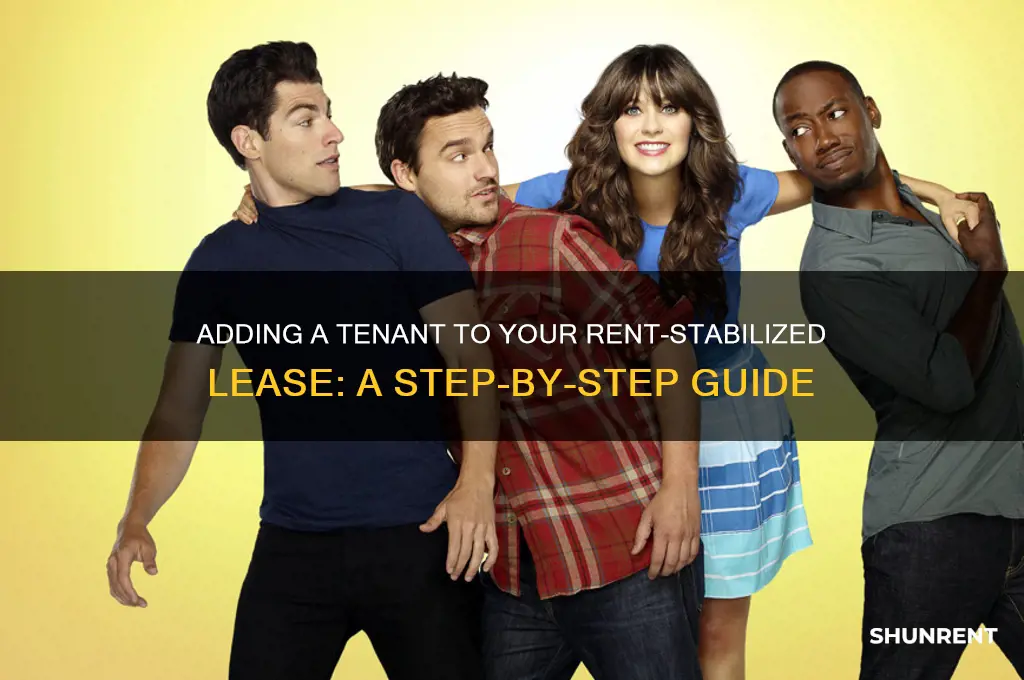 how to add someone to a rent stabilized lease
