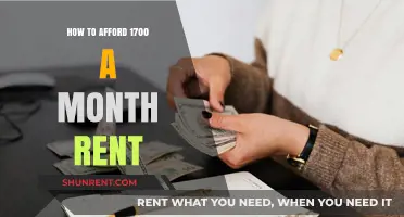 Affording $1700 Monthly Rent: Smart Strategies for Budgeting Success