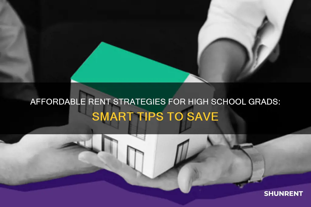 how to afford rent as a high school grad