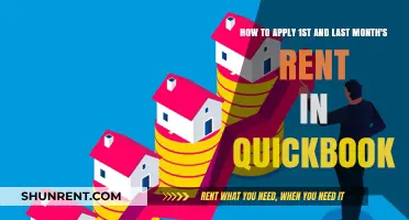 QuickBooks Rent Accounting: Applying First and Last Month's Rent
