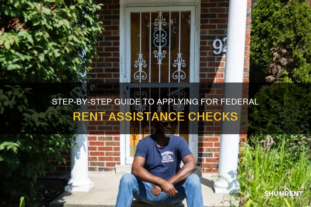how to apply for a federal rent check