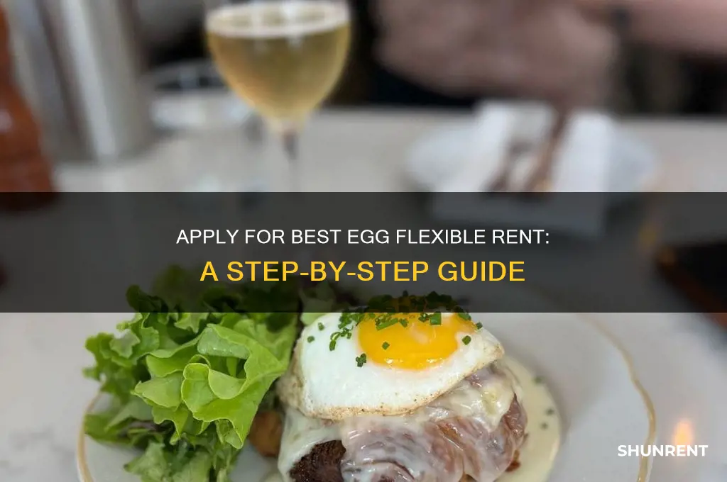 how to apply for best egg flexible rent