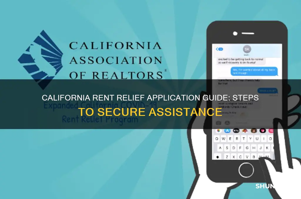 how to apply for california rent relief