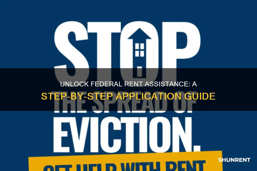 how to apply for federal rent checks