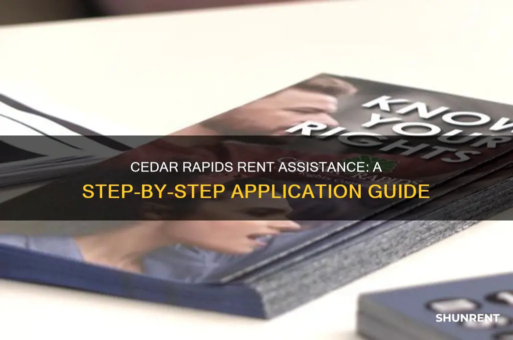 how to apply for rent assistance in cedar rapids iowa