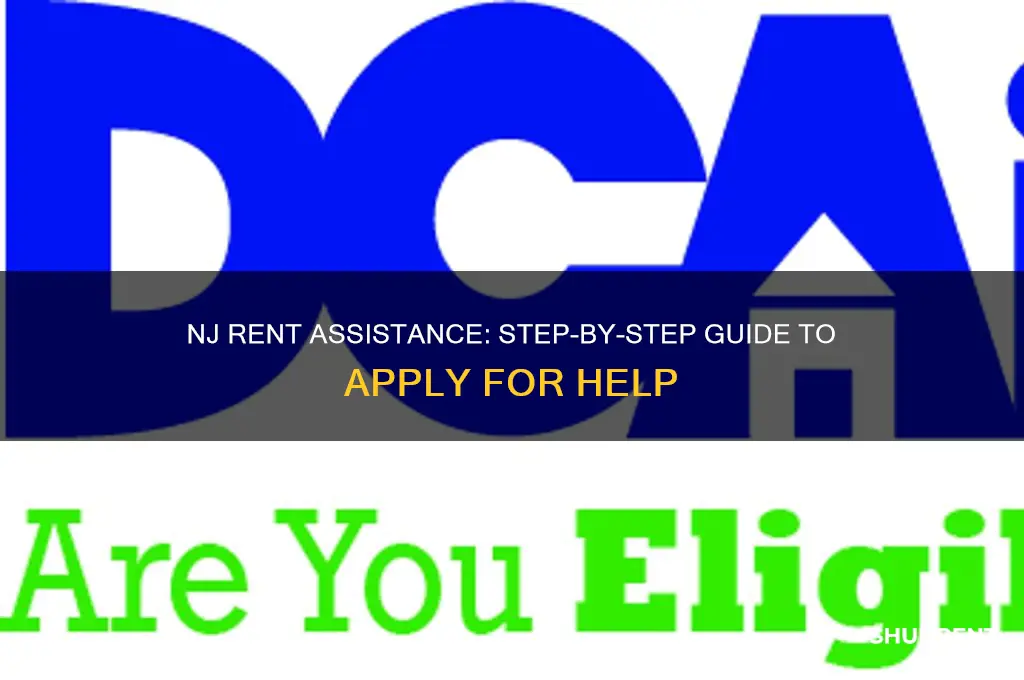 how to apply for rent assistance in nj
