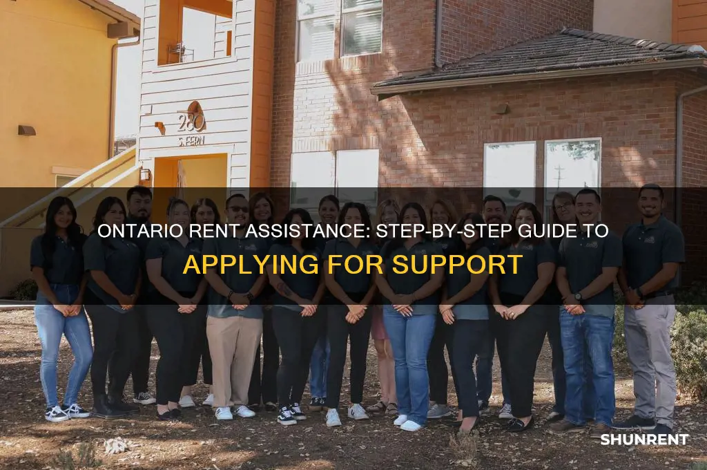 how to apply for rent assistance in ontario